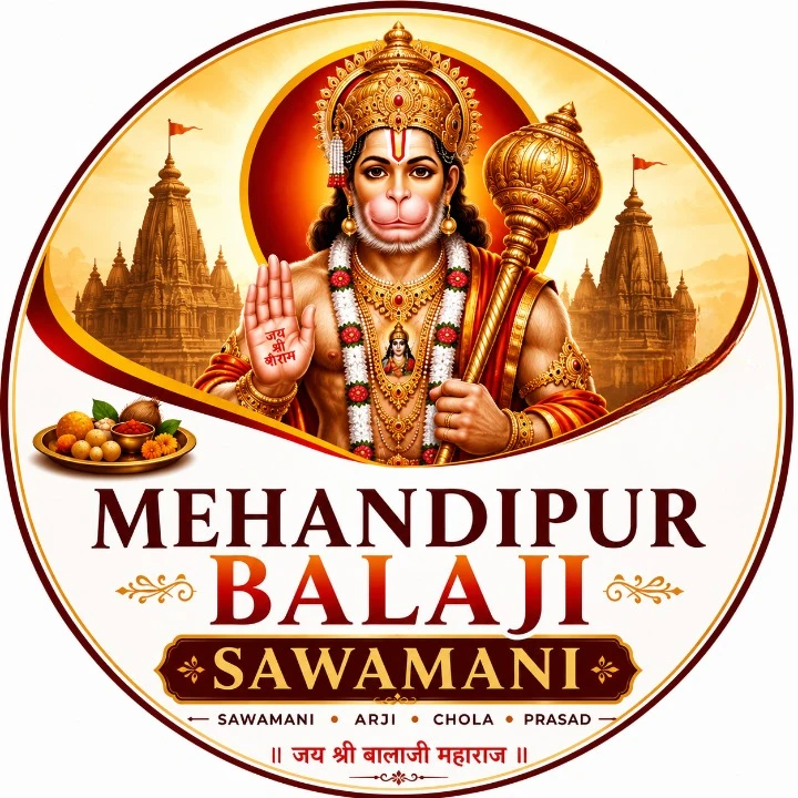 Mehandipur Balaji temple logo