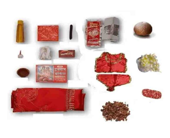 Balaji Ka Chola (Chandi ka work, chameli ka tel, shindoor etc.)